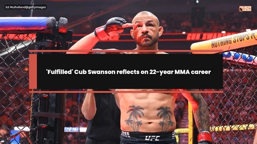 'Fulfilled' Cub Swanson reflects on 22-year MMA career