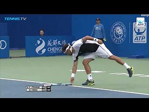 Highlights: Tomic Saves 4 M.P., Returns To Winners' Circle In Chengdu 2018