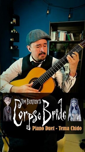 El cxdáv3r de la novia en guitarra | #corpsebride #guitarra #diademuertos #guitar