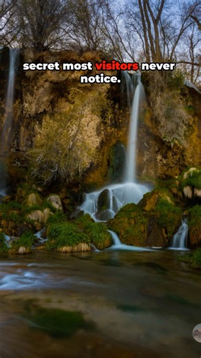 This Colorado Waterfall Wasn't Always Three | Rifle Falls #shorts