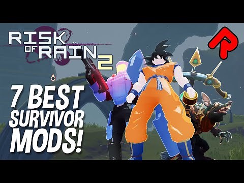 7 Amazing Risk of Rain 2 Survivor Mods! | Enforcer, Goku, Twitch & more (Best Risk of Rain 2 mods)