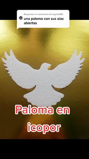 Ideas y Moldes para Manualidades de Palomas