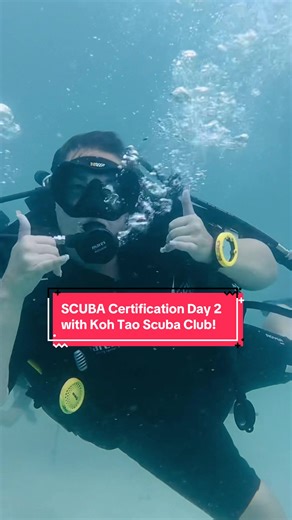SCUBA Certification Day 2 at Koh Tao Scuba Club