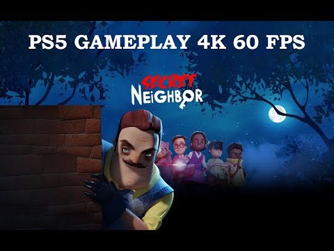 Secret Neighbor PS5 Gameplay 4K 60fps FULL GAME