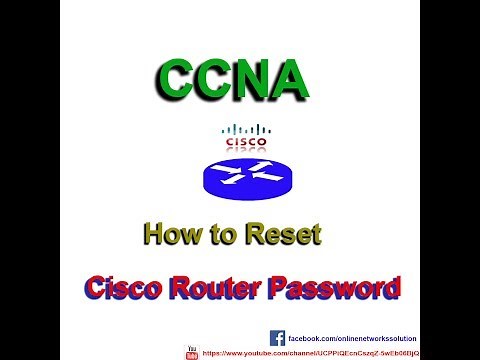 How to Cisco Router Password Recovery in Cisco Router - CCNA, CCNP