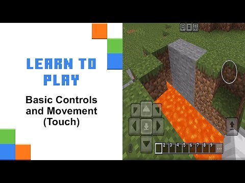 Understanding Basic Controls and Movement with a Touch Device in Minecraft Education