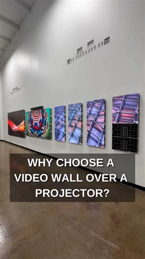 Why choose a video wall over a projector? Here’s why ⬇️ 1. Brighter Display – No need to dim the lights. 2. Sharper Image – Crystal-clear 4K visuals, no blur. 3. Low Maintenance – No bulbs to replace, ever. 4. Modern Aesthetic – Sleek, seamless, and design-forward. 5. Instant On – No warm-up time, just press and play. Product: ATTYWON’s Mostra BLOCCHETTO Have any additional questions? Drop them in the comments below or get in touch at attywon@gmail.com #VideoWall #videowallsystem #videowalldispl