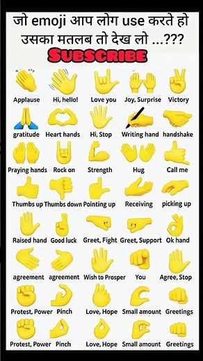 💬 What These Emojis REALLY Meaning! 💬