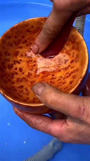 Woodworking burl bowl #Craftsman #TraditionalCulture #Handmade #Original #diy