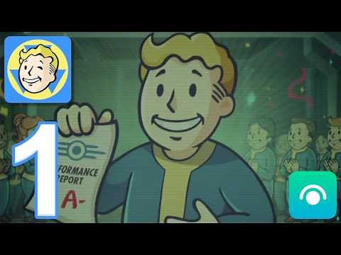 Fallout Shelter - Gameplay Walkthrough Part 1 - 10 Dwellers (iOS, Android)