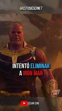 Nobody noticed why Thanos tried to kill ONLY Iron Man in Infinity War