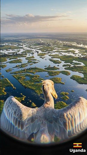 Shoebill in Flight | swamp & wetland | POV