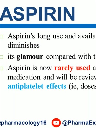 Aspirin Explained ⚠️ | Uses, Benefits, Side Effects & How It Works #Aspirin #NSAIDs #PainRelief #BloodThinner #HeartHealth #MedicationTips #PharmacyTok #MedicalEducation #HealthTok #LearnOnTikTok