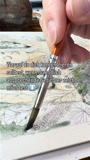 Gesichter zeichnen leicht erklärt