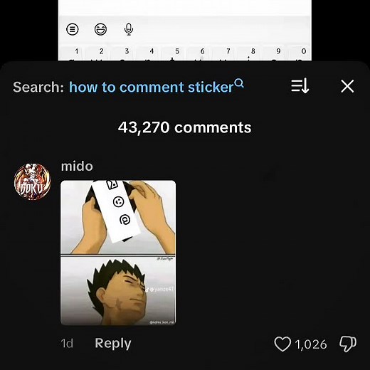 how to comment stickers? #how #pfypシ #fyppppppppppppppppppppppp #toturial