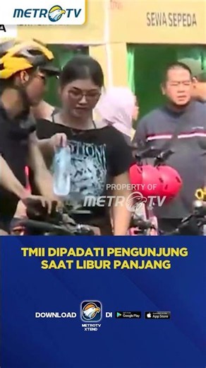 TMII Jadi Destinasi Favorit Warga Saat Libur Panjang #shorts