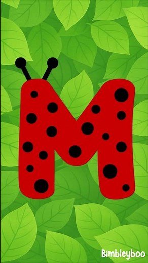 The ABC Ladybug Song | Learn the Uppercase Alphabet with Cute Ladybugs! | Bimbleyboo #shorts