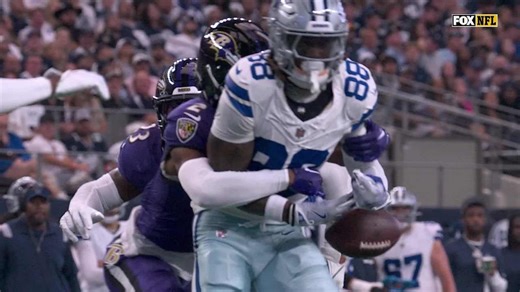 Ravens force fumble from CeeDee Lamb in key spot