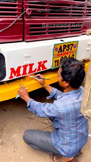 Street Artist Turns Vintage Truck into a Moving Masterpiece | Amazing Paint Art Transformation