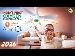 Orient Aero O2 Ceiling Fan | Best Ceiling Fan 2026 | Oxygen BLDC Fan