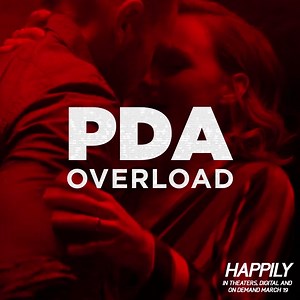 Too much PDA is enough to drive some people over the edge. Watch HAPPILY in theaters, On Demand & Digital Friday 3/19. Starring Joel McHale, Kerry Bishe, Paul Scheer, Natalie Zea, Natalie Morales, Jon Daly, Kirby Howell-Baptiste, Shannon Woodward, Charlyne Yi, and Breckin Meyer. Directed by BenDavid Grabinski. | Saban Films