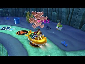 Mario Party 10 Bowser Party #257 Donkey Kong, Mario, Luigi, Wario Whimsical Waters Master Difficulty
