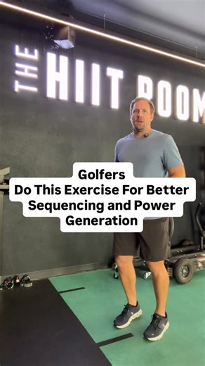 If you struggle with sequencing and power generation in your swing this exercise will help with both. Using a pneumatic cable machine like I am here or bands of you don’t have access to this is your best choice. Make sure to save this so you can refer back to it when you need it  | Fairway Performance | Facebook