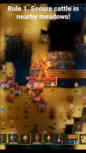 How to farm wool. #short #corekeeper #game #adventure #rpg #pixel #farming