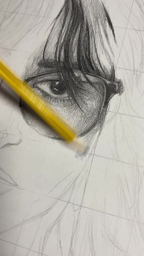 Realistic Self Portrait Drawing Tutorial with Grid Method