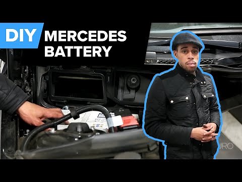 Mercedes W204 Battery Location - Quick Tip! (C250, C300, C350)