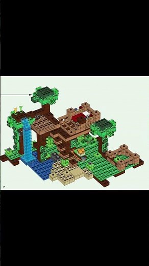 LEGO Minecraft Jungle Treehouse 21125 🌴 | Build, Battle & Explore in the Jungle! Book 2