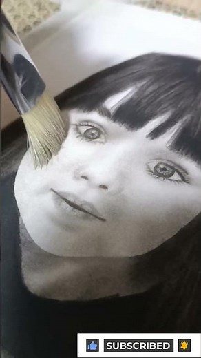 "Realistic Charcoal Portrait Drawing of a Little Girl | Hyper Realistic Art Tutorial"