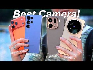 Which Camera is Best? Vivo X300 Pro vs Oppo Find X9 Pro vs iPhone 17 Pro Max vs Galaxy S25 Ultra!