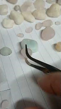 Examining Polished Beryls from my San Diego deposit
