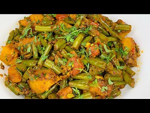 Green Beans Aloo Ki Sabji | आलू बीन्स की सब्जी | Nutritious Green Beans Potato Recipe