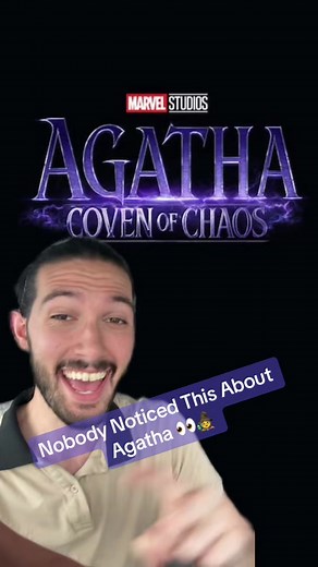 It was Agatha all along 👀 #theoryinthelab #agathaharkness #agathaallalong #agathacovenofchaos #marvelshow #mcu #marvel #greenscreen