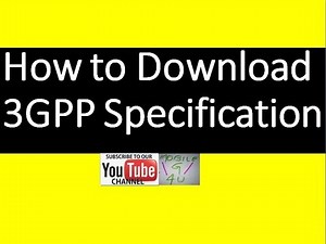 How to Download 3GPP Specification