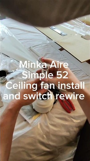 Minka Aire Simple 52 Ceiling Fan Install