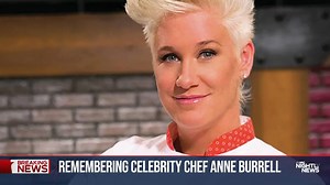 NBC News’ Anne Thompson reports on Anne Burrell’s death and how she spent the night before she died doing improv with friends by her side. | NBC Nightly News with Tom Llamas