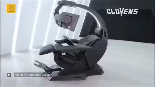 This gaming chair looks like a scorpion but is actually a workstation that transforms at the click of a button. Video Credit: Computercockpit.com imperator works & Cluvens chair cockpit workstation #gaming #computers #engineering #technology | Wevolver.com