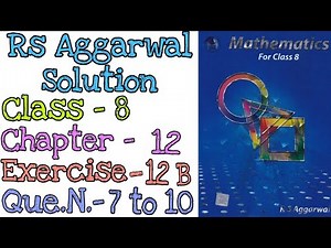 Direct and Inverse Proportions | Class 8 Exercise 12B Question 7,8,9,10 | Rs Aggarwal | ‪@mdsirmaths‬