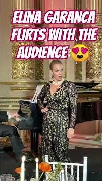 Elina Garanca Flirts with the Audience performing #carmen #habanera