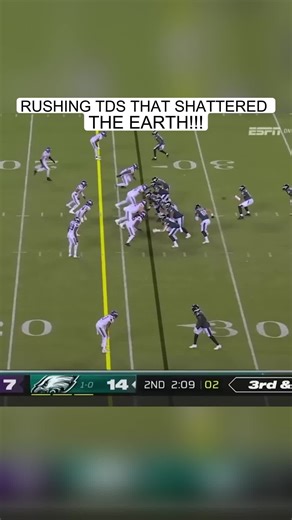 Rushing Touchdowns That Shattered the Earth