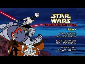 Clone Wars Volume 1 - DVD Menu - Sith - Separatist