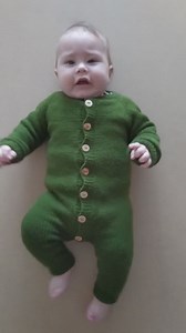 Maple Baby Overalls Knitting Pattern | Baby Romper Pattern | PDF Knitting Pattern | Preemie-24 Months (english and Portuguese) - Etsy