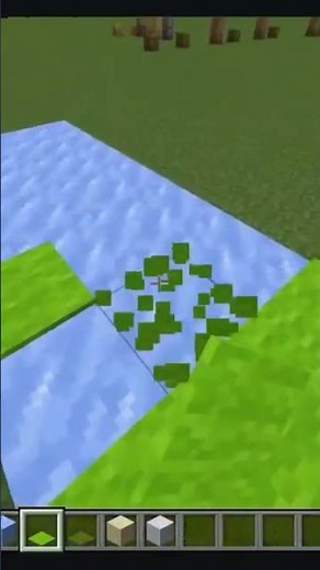 How to build a mini golf course in Minecraft⛳️ #minecraftshorts