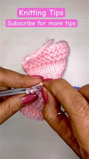 How to join with needle #ytshort #knitting #tipsntricks #knittinglessons #knittingdesign #foryou