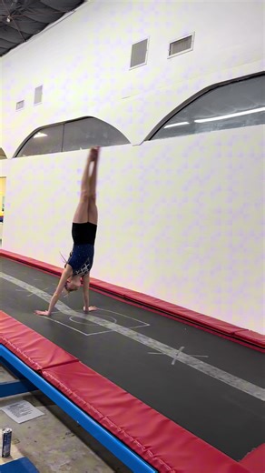 Brystol doing a wonderful job showing off some developmental blocking skills! This kid hands down has one of the greatest attitudes of anybody that I’ve worked with. She works as hard as she can each and every day regardless of what she faces, and is always eager to learn and grow! Still more work to go to improve and sharpen them up but she has done a wonderful job recently, and has made great progress! Keep up the amazing work! @Hangtime Gymnastics #powertumbling #gymnastics #backtuck #layout 