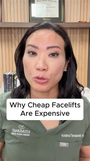 Why Cheap Facelifts Are Expensive #facelift