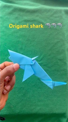 Make a PAPER SHARK That Actually MOVES! 🦈✨ (Easy DIY)